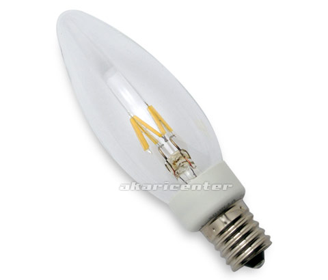 ウシオ LEDフィラメント電球 Let（レット） シャンデリア球 LED電球 E12口金 激安価格販売:アカリセンター