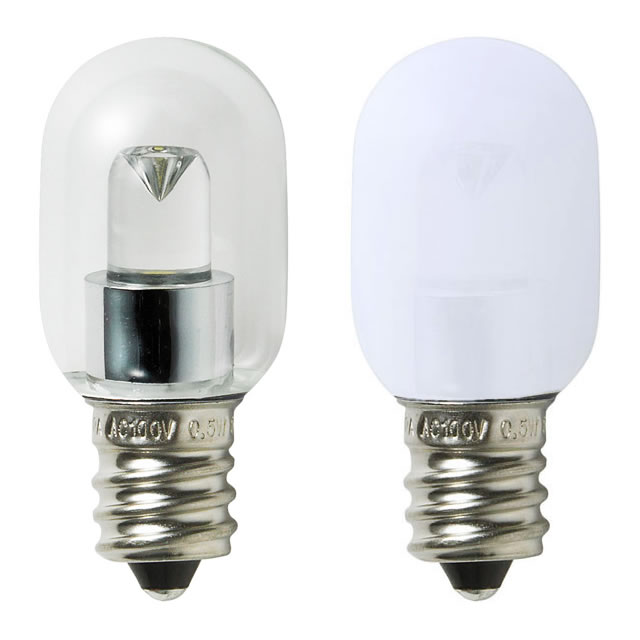 エルパ(ELPA) LED電球 T20 ナツメ球型 0.5W E12口金 激安価格販売：アカリセンター