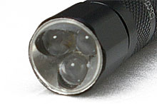 白色5mm砲弾型LED 3個搭載