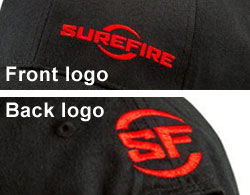 SUREFIRE LOGO CAP BLACK