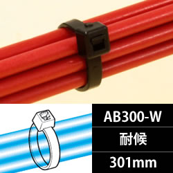 ヘラマンタイトン AB300-W インシュロック（結束バンド） 301mm 耐候