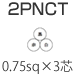 三ッ星 2PNCT 0.75sq×3芯