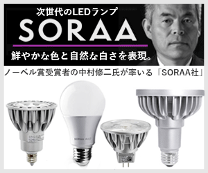 SORAA 次世代LEDランプ