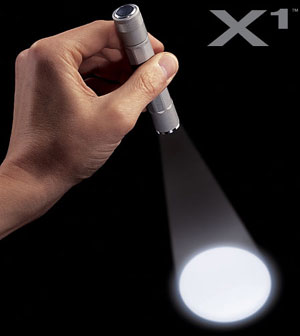 INOVA X1 高輝度LEDライト。軽量なアルミニュウムボディ。最上級の品質をお買い求めやすく。