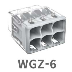 ワゴ(WAGO) WGZ-6 ワゴ差込みコネクター