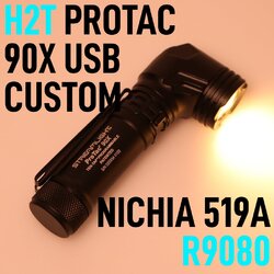 H2T PROTAC 90XUSB カスタム NICHIA 519A搭..