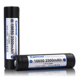 KEEPPOWER P1665J 16650^ 2500mAh ی..