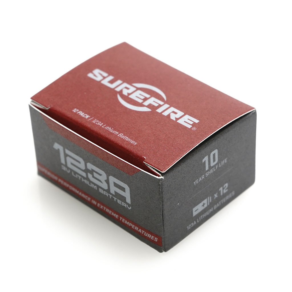 SUREFIRE(シュアファイア） SF12BB SF123A×12本 LITHIUM