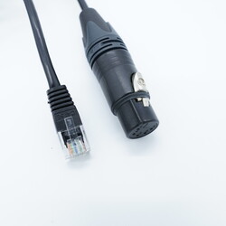 KANEDEN DMX NEUTRIK XLR 5ピン メス TO RJ45 LAN変換ケーブル KANEDEN DMX NEUTRIK XLR 5ピン メス TO RJ45 LAN変換ケーブル