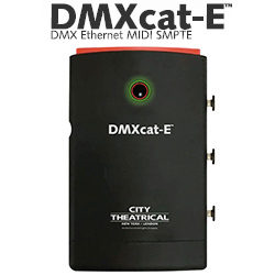 CITY THEATRICAL DMXcat-E DMX/Ethern..