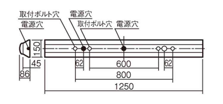 Panasonic 直付XLX455SHNP LA9 LEDベースライト40形 直付型 スリム