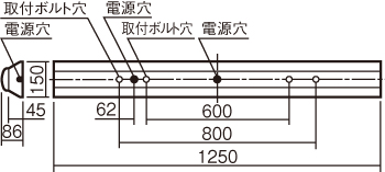 パナソニック(Panasonic) XLW463AENZ LE9 一体型LEDベースライトiD