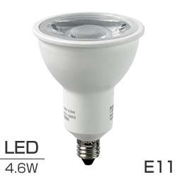 エルパ E11口金 4.6W ハロゲン形 LED電球