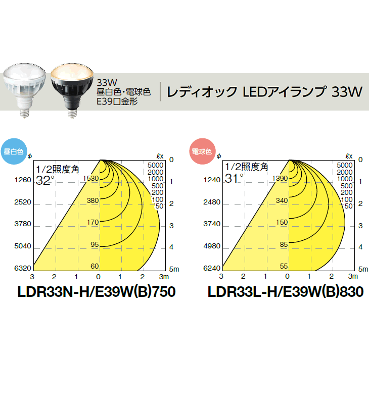 岩崎 LEDioc LEDアイランプ 33W ＋ 投光ランプホルダー S0/W(BK)-L14 ＋アーム F13/W(BK) セット  激安特価販売：アカリセンター