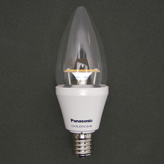 パナソニック(ナショナル) LDC5LE17CDW 5.0W LED電球 シャンデリア電球 