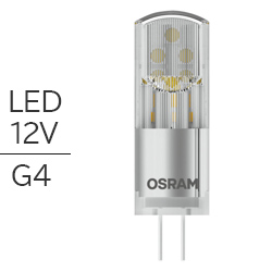 skolde mynte Løsne OSRAM（オスラム） LED STAR PIN 30 ST PIN 28 ミニハロゲンLED 2.4W/2700K G4口金 CL  (J12V20W-AXS 代替LED) | アカリセンターの公式通販サイト 激安価格販売：アカリセンター