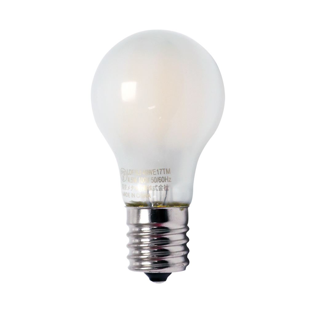 東京メタル Ldf5lf40we17tm ミニクリプトン型フィラメントled電球 Ps35 E17口金 40w相当 電球色 フロスト 激安価格販売 アカリセンター 東京メタル Ldf5lf40we17tm ミニクリプトン型フィラメントled電球 Ps35 E17口金 40w相当 電球色 フロスト 激安価格販売 アカリセンター