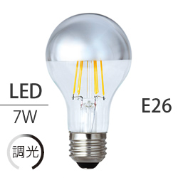 東京メタル LDA7LSV60W-TM A60 調光対応LEDシルバーランプ Tミラー 60W形 E26口金 アカリセンターの公式通販サイト