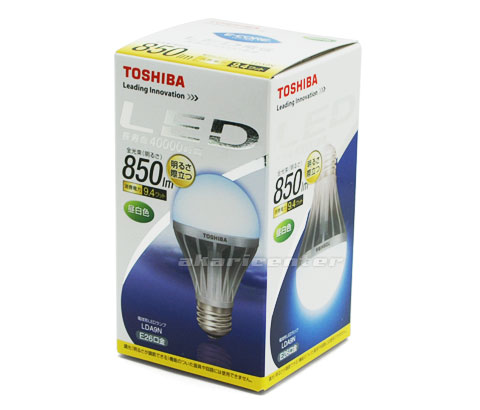 東芝 LDA9N E-CORE 9.4W LED電球 E26口金 昼白色 激安価格販売