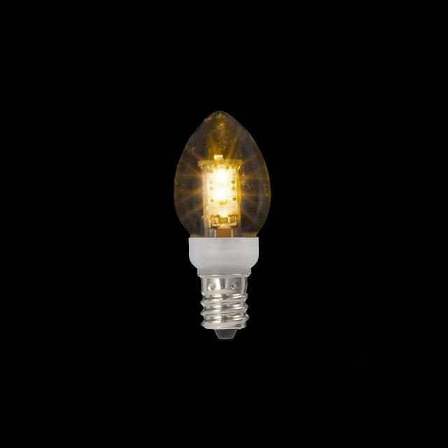 ヤザワ(YAZAWA) LDC1LG23E12 ローソク形LEDランプ 電球色 クリア E12 