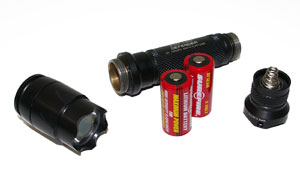 リチウム電池SF-123A x 2本使用
