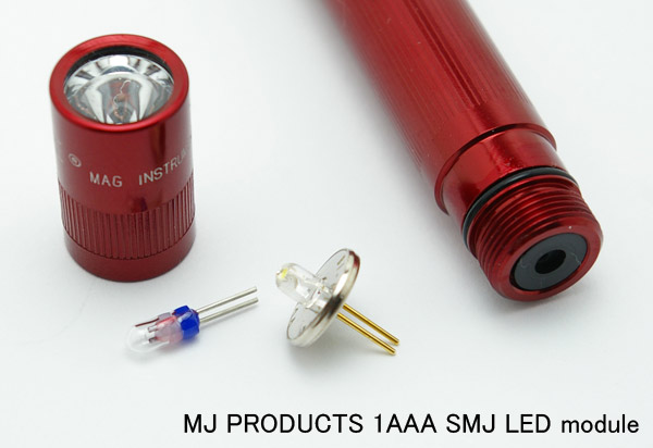 MJProducts/ARC mania 限定生産 1AAA SMJLEDモジュール MAGLITE