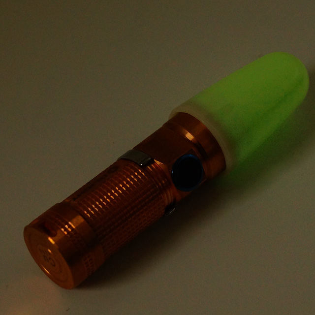 OLIGHT (オーライト) S1 CU BATON CR123A 1本 銅製 コンパクト