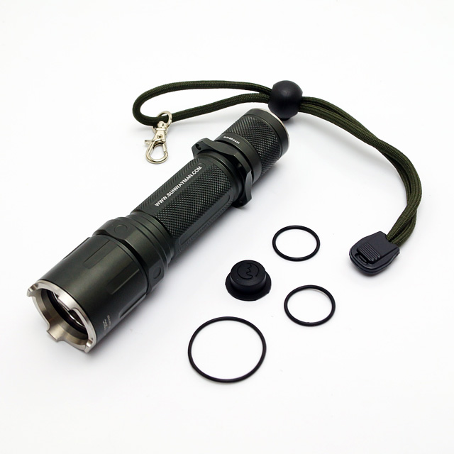 SUNWAYMAN (サンウェイマン) T20C T6 CR123A電池2本 LEDライト