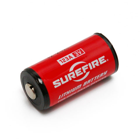 surefire シュアファイア sf 123a lithium batteries cr123リチウム