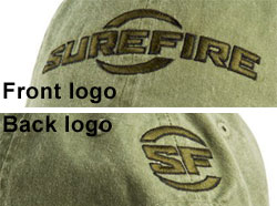SUREFIRE (シュアファイア） NEW LOGO CAP キャップ ODカラー