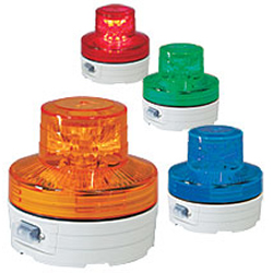 日動工業/NICHIDO 電池式LED回転灯 ニコUFO 常時点灯タイプ 青 NU-AB