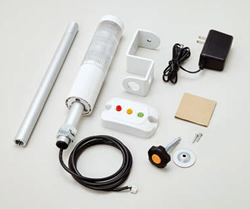 パトライト HSST-3M2J-RYG 工事不要 スイッチボックス付 積層