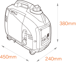 HONDA(ホンダ) EX6 サイクロコンバーター 発電機 600W 激安価格販売