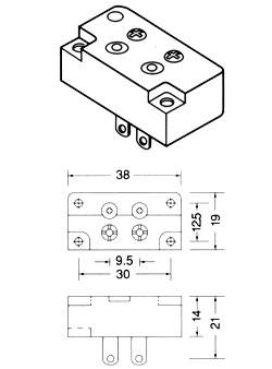 ウシオ(USHIO) GY9.5(J-9) JCD-GY9.5(ピン径φ3.17-2.36)用 ハロゲン