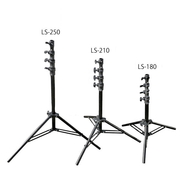LPL LS-180SP L29461 アルミ製ライトスタンド 4段 17mmクロスソケット