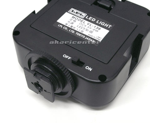 LPL VL-136 L26631 ビデオ・デジカメ用 LEDライト 照明器具 乾電池式 