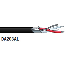 CANARE(カナレ) CABLE DA203AL デジタルオーディオ(DMX)ケーブル 2芯