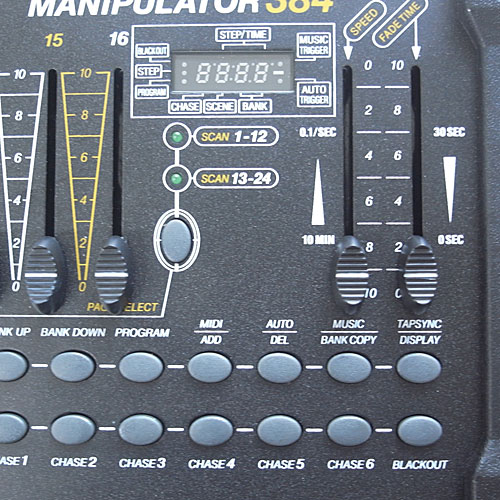 VERSIA DMX-384B MANIPULATOR384 DMXコントローラー 激安価格 VERSIA DMX-384B MANIPULATOR384 DMXコントローラー 激安価格