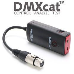 CITY THEATRICAL DMX CAT bluetooth DMXテスター iPhone Android対応 DMXキャット