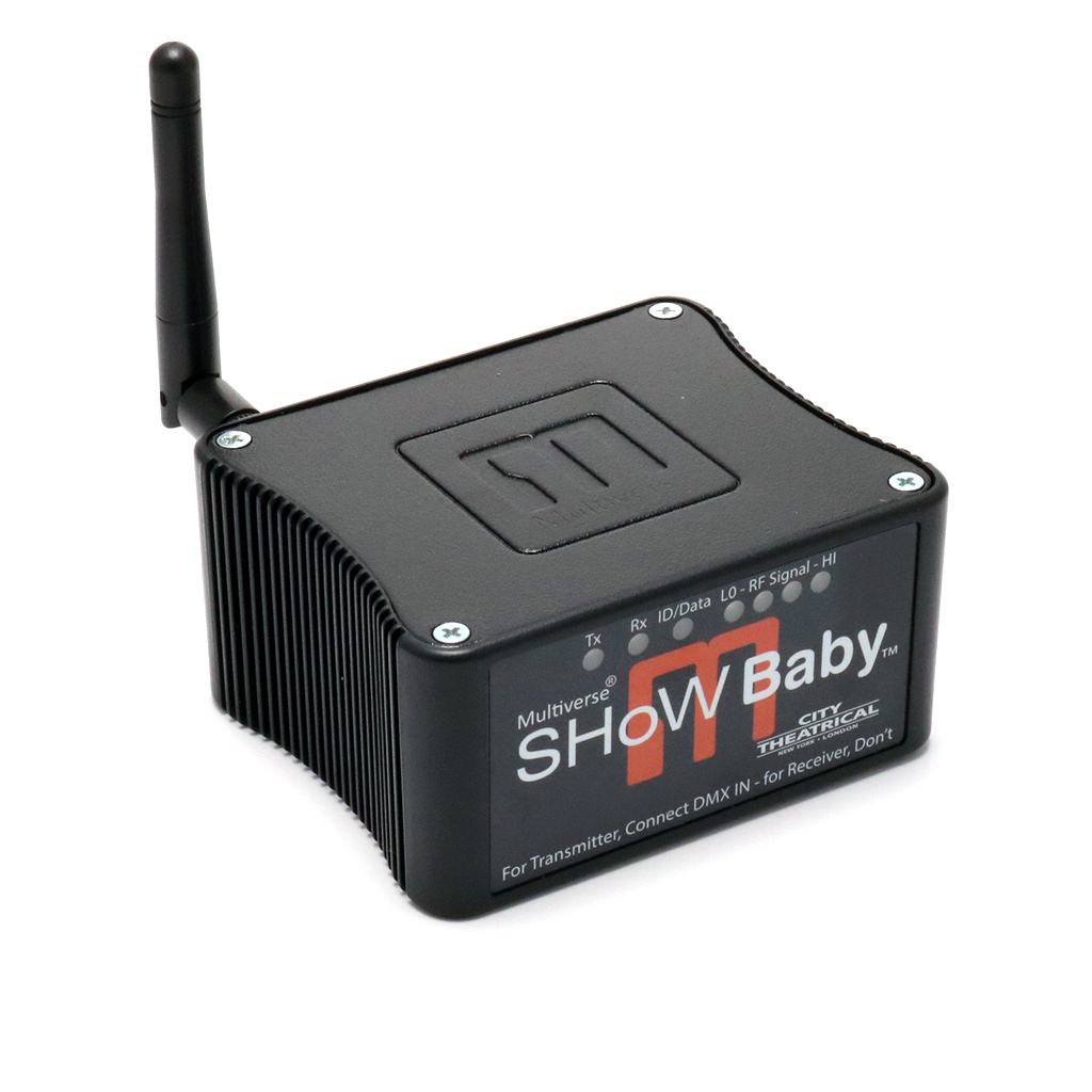 CITY THEATRICAL Multiverse SHoW Baby マルチユニバース ワイヤレスDMX 2.4GHz 激安価格販売