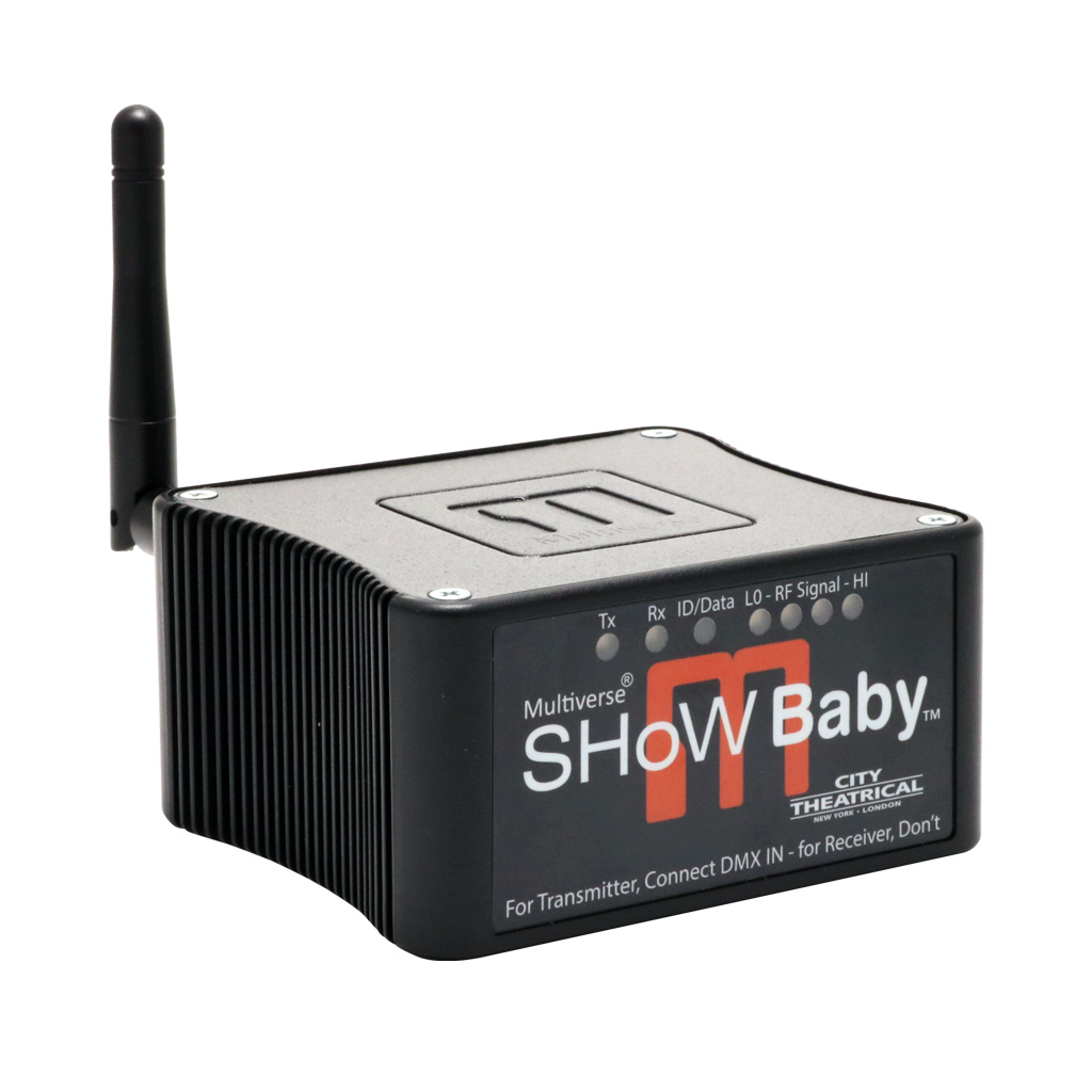 CITY THEATRICAL Multiverse SHoW Baby マルチユニバース ワイヤレスDMX 2.4GHz 激安価格販売