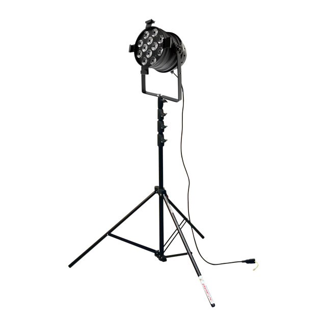 伊東洋行 LED SOL PAR LEDパーライト 12W×12 White + 2.5M 三脚 