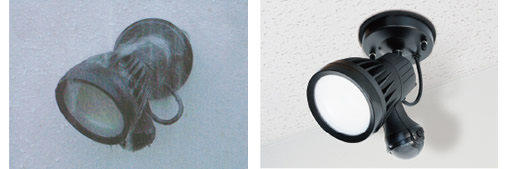オプテックス(OPTEX) LA-10PROLED LEDセンサーライト ON/OFF オプテックス(OPTEX) LA-10PROLED LEDセンサーライト ON/OFF