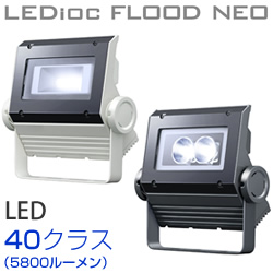 岩崎 LED投光器 レディオック フラッド ネオ 40